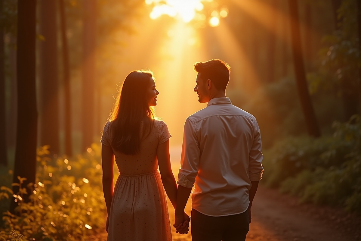 intimité romantique